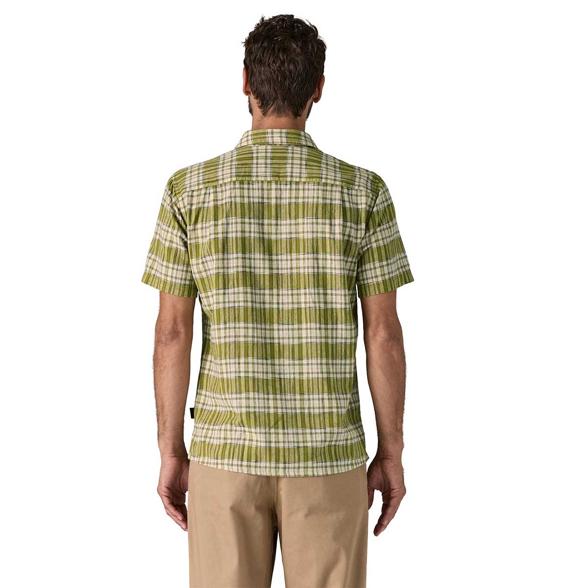 Patagonia Back Step Shirt Men's in Sunlight Graze Green
